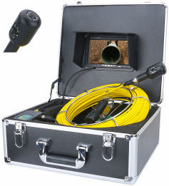 गुणवत्ता  145° Angle Drain Sewer Pipe Inspection Camera 7inch High Accurate फैक्टरी
