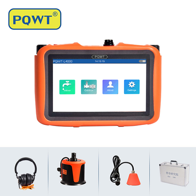 PQWT L4000 ध्वनिक जल रिसाव डिटेक्टर भूमिगत स्मार्ट जल रिसाव डिटेक्टर
