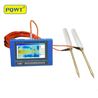 PQWT TC150 भूजल डिटेक्टर 150 मीटर गहराई LCD टच स्क्रीन