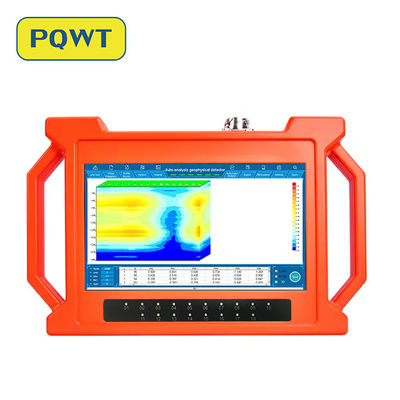 PQWT GT1000A भूवैज्ञानिक अन्वेषण उपकरण लंबी दूरी के जल डिटेक्टर 18 चैनल