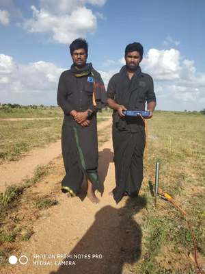 PQWT S500 मल्टी-फ़्रीक्वेंसी हाई एक्यूरेसी पोर्टेबल अंडरग्राउंड वाटर डिटेक्शन के साथ वाटर डिटेक्टर