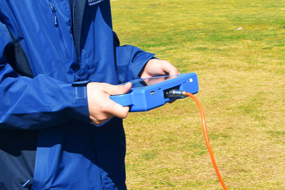 PQWT S150 वाटर डिटेक्टर 8 चैनलों और भूजल के विद्युत चुम्बकीय संसूचन के लिए 0-1000mV आवृत्ति के साथ