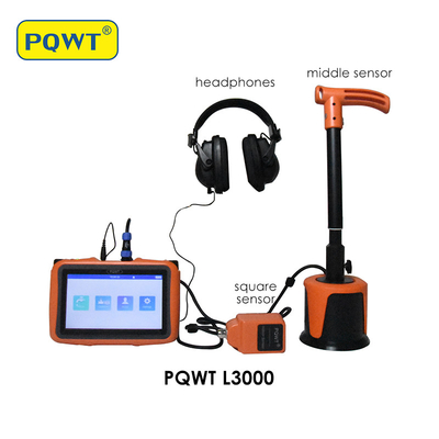 ड्राईवॉल पूल वॉटर पाइपलाइन लीक डिटेक्टर PQWT L3000 LCD टच स्क्रीन