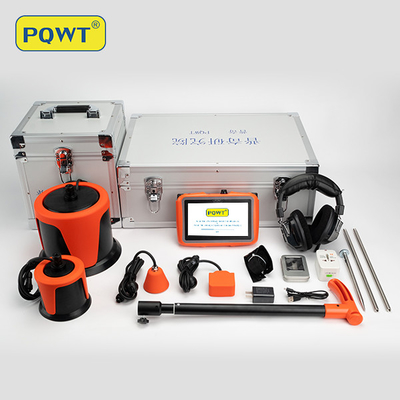 PQWT L7000 जल रिसाव डिटेक्टर 10000HZ भूमिगत दीवार जल पाइपलाइन रिसाव डिटेक्टर