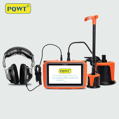 PQWT L6000 नलसाजी जल रिसाव डिटेक्टर उपकरण 7 इंच एलसीडी टच स्क्रीन